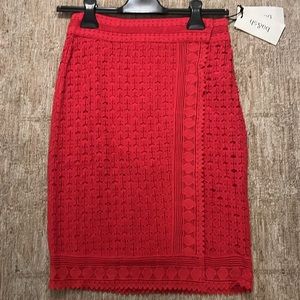 NWT Ba&sh Jupe Cold Rouge size 1 (small)